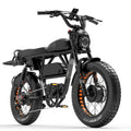 Lankeleisi Fat Tire E-Mountain Bike, 1000W Dual Motor, 45Ah Battery - X-Black Knight