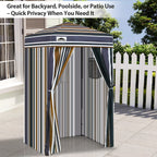 EAGLE PEAK Ultra Compact 4 ft x 4 ft Pop-Up Changing Room Canopy - Flex