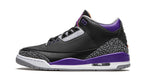 Jordan Brand Air Jordan 3 Retro Court Purple Sneakers