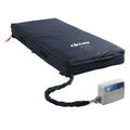 Drive Medical Alternating Pressure And Low Air Loss Mattress System, 5 in Air, 3 in Foam Base - Med-Aire Assure