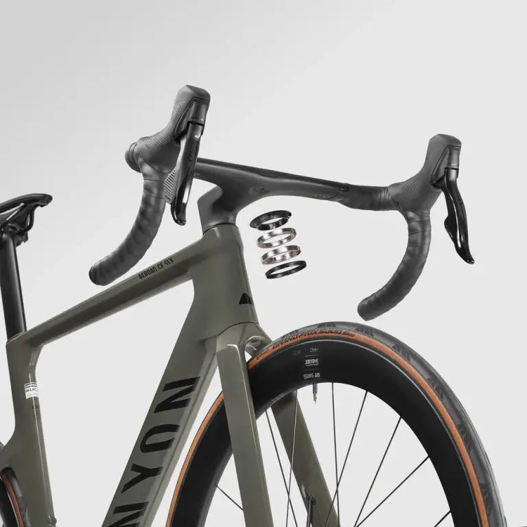Canyon Road Bike With Lightweight Carbon Frame And Shimano Ultegra Di2 Electronic Groupset - Aeroad CF SLX 7 AXS
