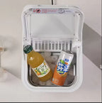 CJC Countertop Ice Maker With Carry Handle, Basket, Scoop, 110V
