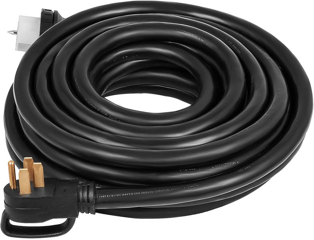 VEVOR Generator Extension Cord 50 ft 50 Amp STW 125V 250V 12500W N14-50P SS2-50R CS6364 - 45446 + 45505