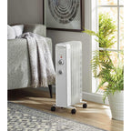 Mainstays Mechanical Oil Filled Electric Radiant Space Heater 1500W - WSH07O2AWW
