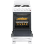 Hotpoint 20-Inch 4-Burner Freestanding Electric Range - White