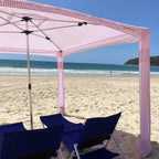 CoolCabanas Large Cabana Sun Shelter, 64ft2 Shade, Beige Stripes - CoolCabana 5