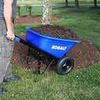 Kobalt Wheelbarrow 7-cu ft Dual Pneumatic Tires - PH7-S-2W-K 35284
