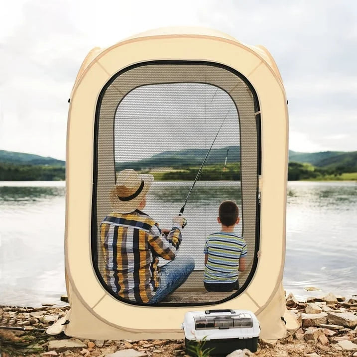 Lilypelle Instant Screen House 4.3' x 4.3' With Carry Bag