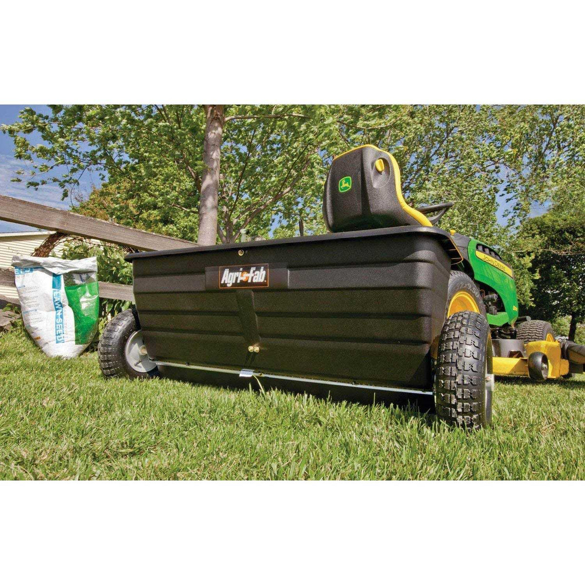 Agri-Fab Tow-Behind Drop Spreader 175 lb - 45-0288