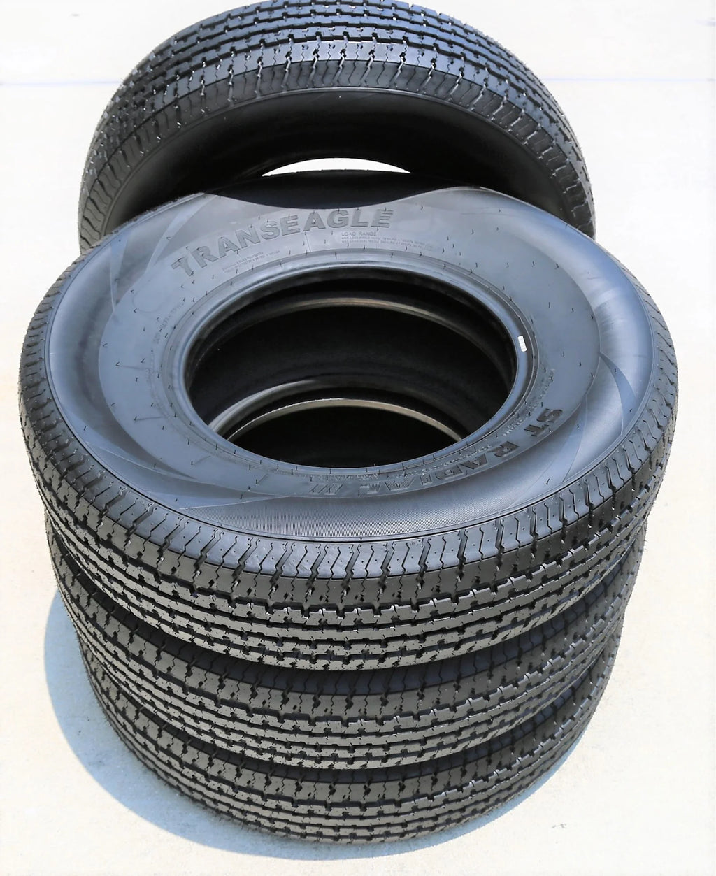 Transeagle ST Radial II Steel Belted Trailer Tires, ST205/75R15 107/102L Load Range D 8 Ply - Pair of 2