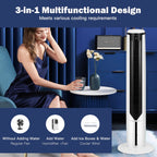 Costway 3-In-1 Evaporative Air Cooler Portable Tower Fan Humidifier 41in White