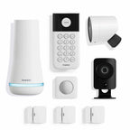 SimpliSafe Home Security System With Outdoor And Indoor Cameras, 3 Entry Sensors