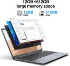 SGIN 15.6inch Laptop 12GB DDR4 512GB SSD Windows 11 Full HD 1920x1080 - X15