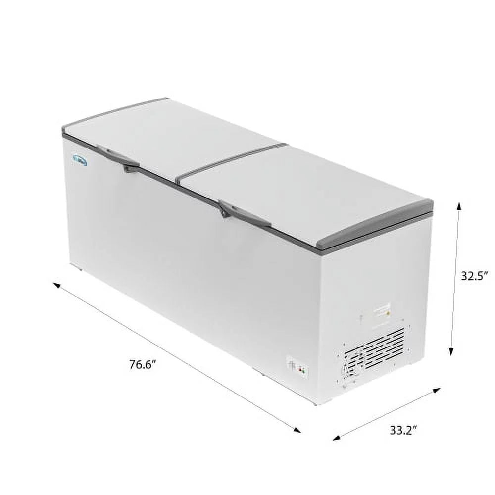 KoolMore Commercial Chest Freezer 77 in. 24 cu ft.