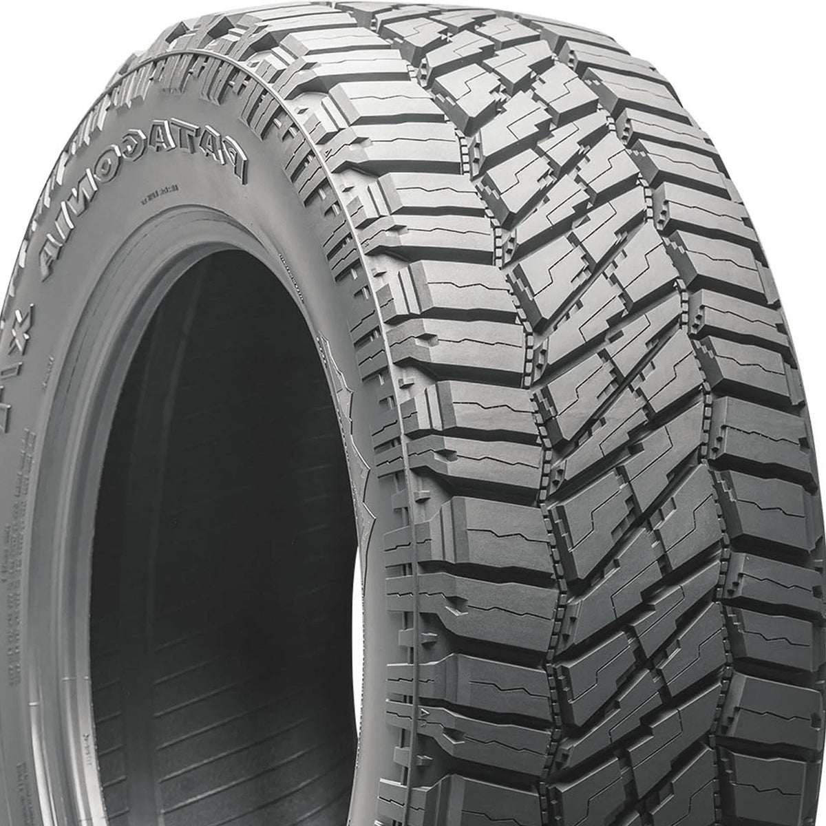 Milestar Patagonia X/T Rugged Terrain Light Truck Tire LT37X12.50R20 128Q Load Range F
