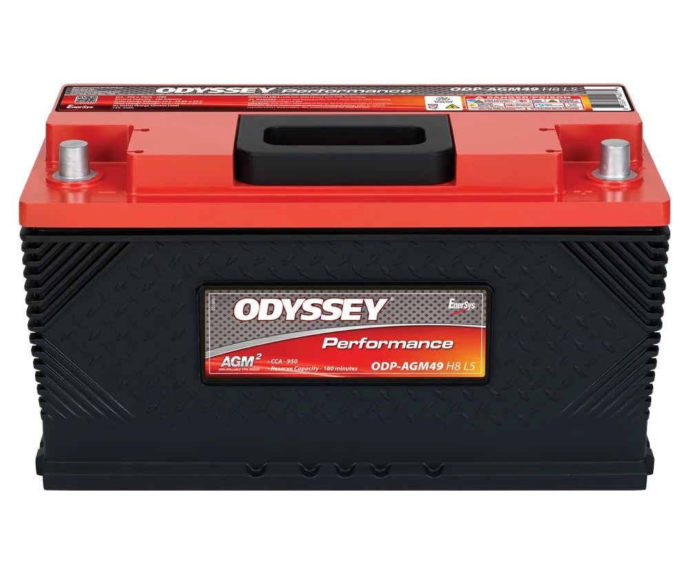 Odyssey Performance Automotive Battery 12.00 Volts BCI Group 49 - ODP-AGM49/H8/L5