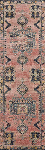 Loloi Jocelyn Collection Area Rug, Rose/Rose, 7'-10" x 10', .38" Thick - JOC-06