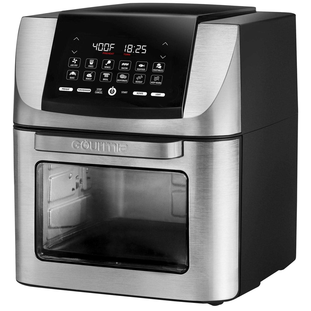 Gourmia All-in-One Air Fryer Oven, 14 QT, Stainless Steel
