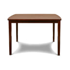 New Classic Furniture Wood Counter Table With Lazy Susan, Espresso - Dixon