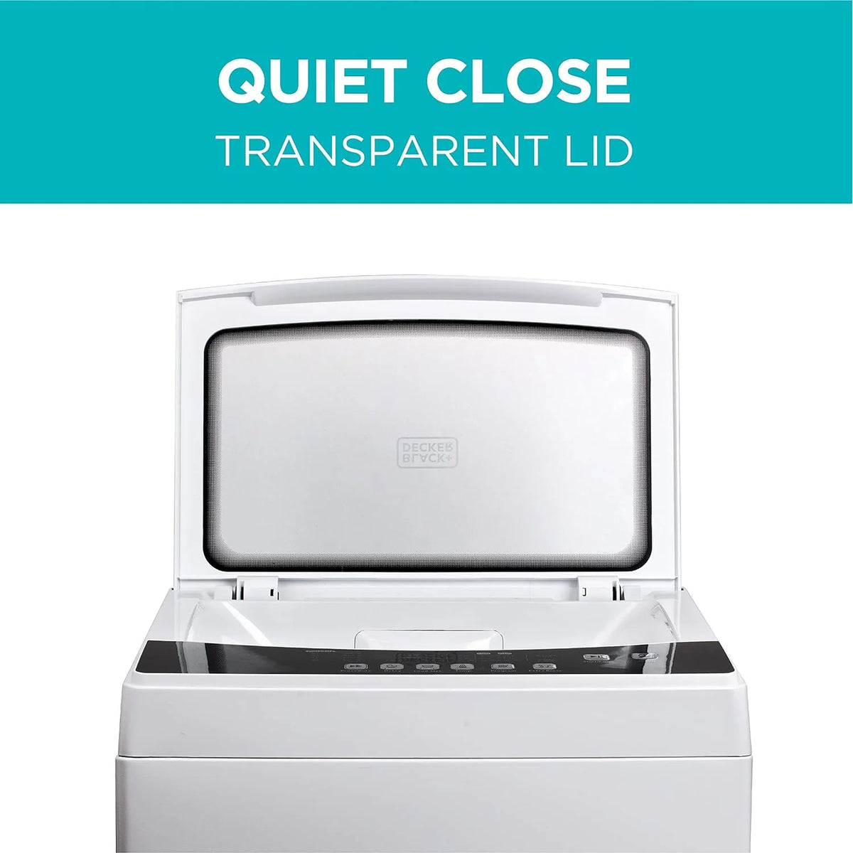 NOVETE Countertop Dishwasher, 5 L Water Tank, 5 Programs, White - TDQR01