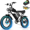 Electric Bike 2000W 37Mph 20in Fat Tires - Q20