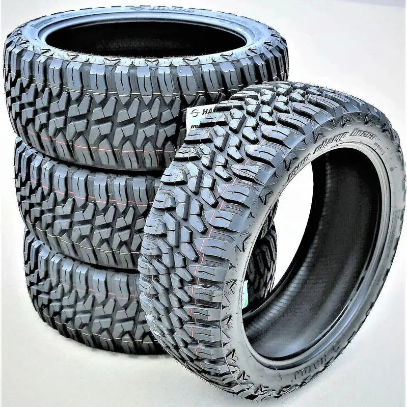 Set Of 4 LT275/65R20 126/123Q E-Rated Mud-Terrain Tires - 10-Ply Construction