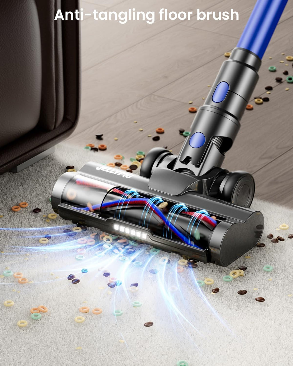 Cordless Stick Vacuum Cleaner - 650W 55KPA 70Mins