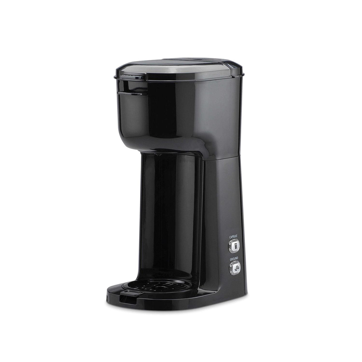 Mainstays Single Serve Dual Brew Coffee Maker, 1 Cup, Black