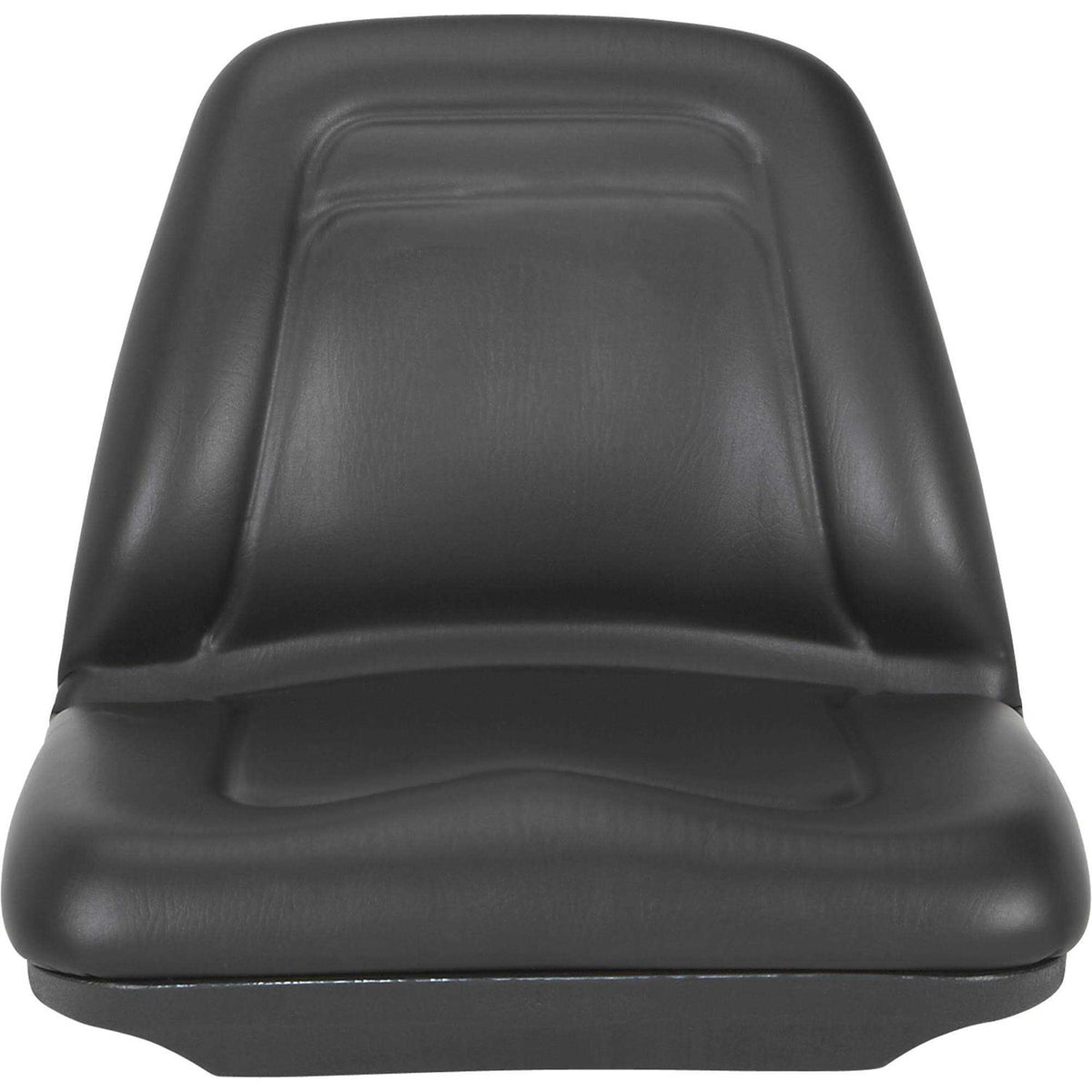A & I Deluxe Midback Utility Lawn Mower Seat, 18 in Wide x 15.25 in Tall x 19.25 in Deep - TM555BL