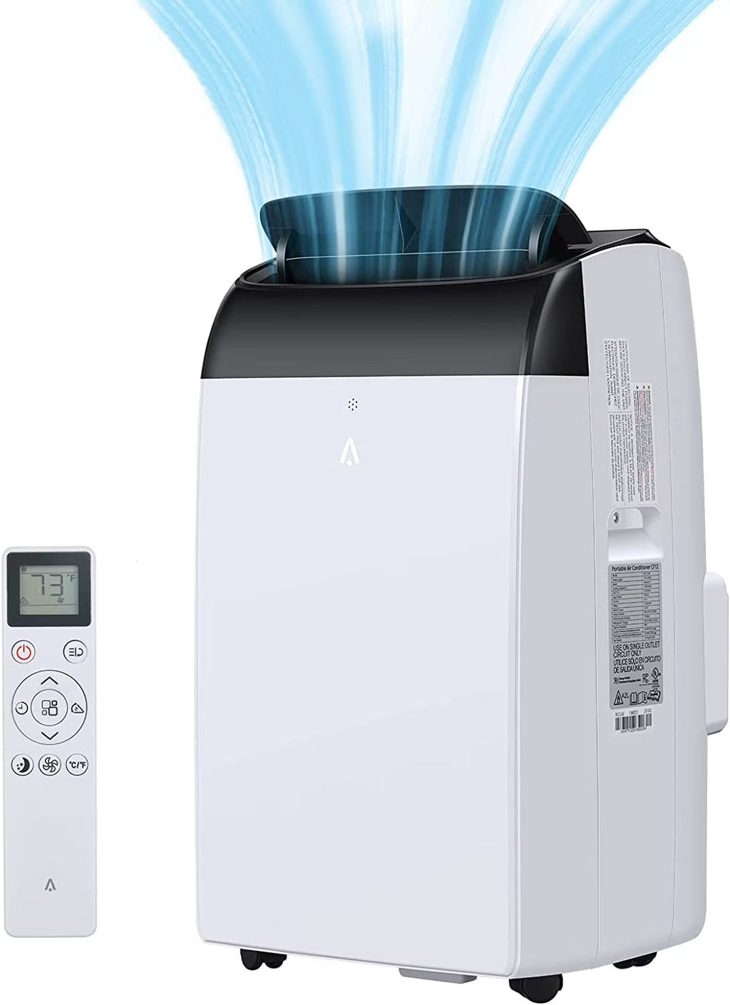 EastVita Portable Air Conditioner 10000 BTU With Remote Control And Window Kit