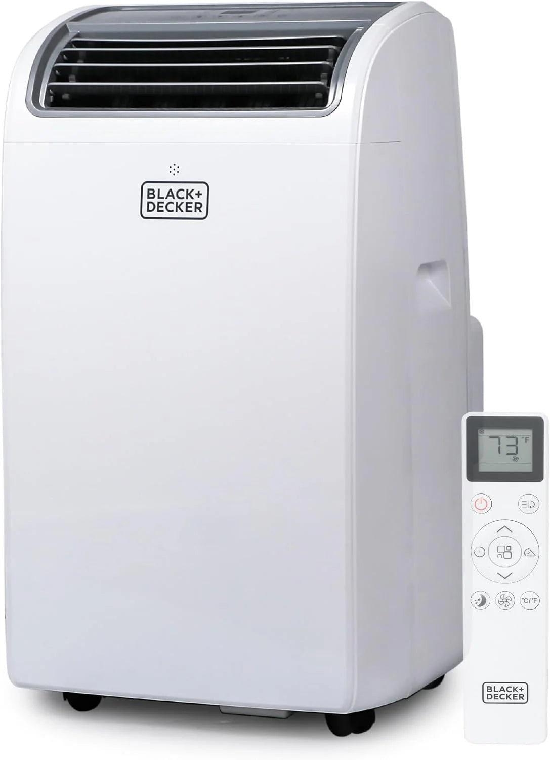 BLACK+DECKER Portable Air Conditioner 10,000 BTU for Rooms up to 450 Sq. Ft., White