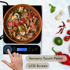 ChefWave Portable Induction Cooktop, 1800W, 10in Fry Pan