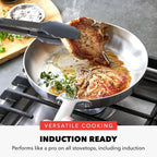 GreenPan x Bobby Flay 10 Piece Stainless Steel Tri-Ply Cookware Set - 8QT Stockpot