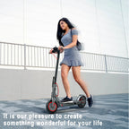 AOVOPRO Foldable Electric Scooter For Adults, 350W, 8.5 inch, 21 Miles Range - ES80