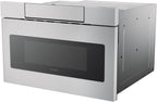 SHARP Microwave Drawer Oven, 24-inch, 1.2 Cubic Feet, 950 Watt - SMD2470ASY