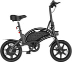 Jetson Bolt Pro 2025 Electric Bike, 30-Mile Range, 15.5 mph, Matte Black