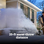WORX Nitro 40V 12in Cordless Snow Shovel With 2 x 4.0 Ah Batteries And Charger - WG460