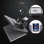 DENEST Clamshell Heat Press Machine 16in x 20in For T-Shirt Sublimation And Digital Transfer