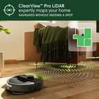 Roomba Robot Vacuum And Mop - AutoWash Dock, Black