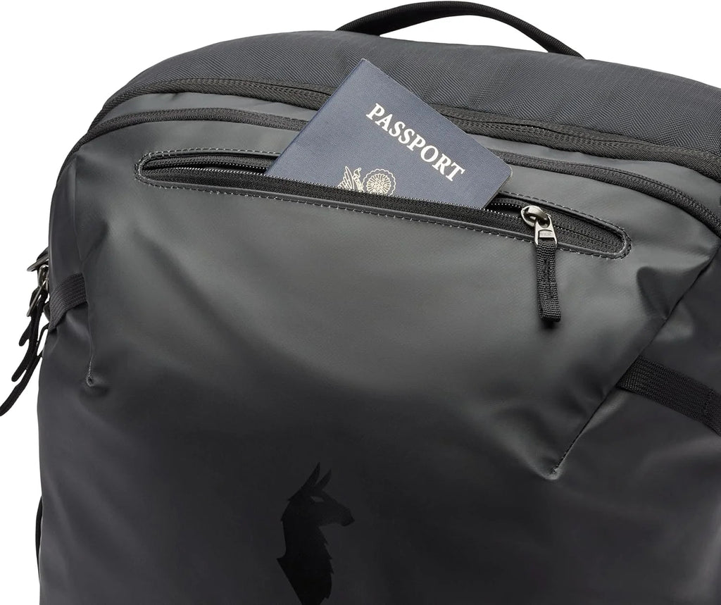 Cotopaxi Travel Pack, Black, 35L - Allpa