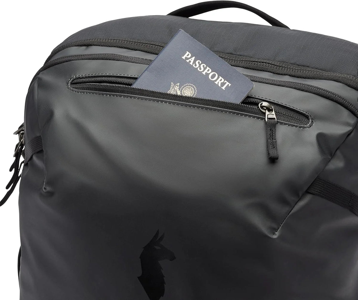 Cotopaxi Travel Pack, Black, 35L - Allpa