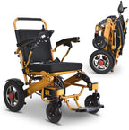 Comfy Go Folding Electric Power Wheelchair, 17.5 Seat Width
