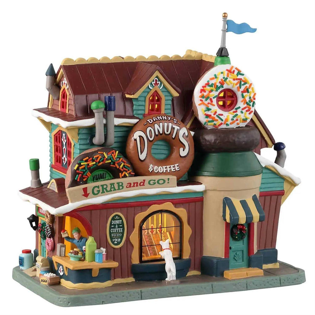 Lemax Danny's Donuts & Coffee Building - 35031
