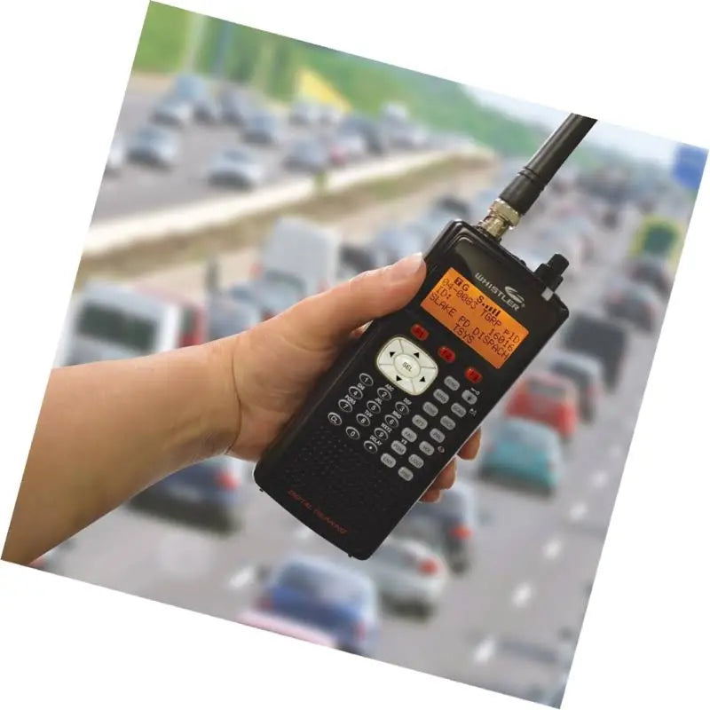 Whistler Handheld Digital Scanner Radio, Black - WS1040