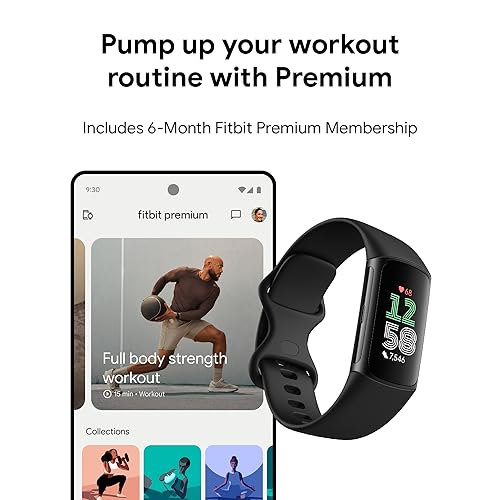 Fitbit Charge 6 Fitness Tracker With Google Apps - Charge 6