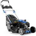 PowerBlade Self-Propelled Petrol Lawn Mower 200cc, 7 Adjustable Heights, Steel Deck & Wash Port - VS950