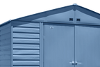 Arrow Select Steel Storage Shed, 10x14, Blue Grey