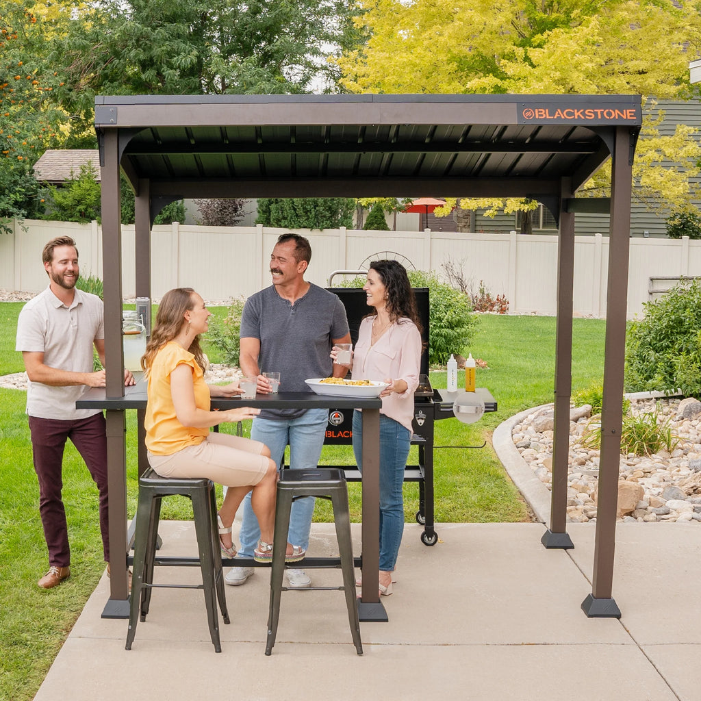 Blackstone Outdoor Griddle/Grill Pavilion, 5' x 8' - 6001