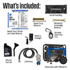 Westinghouse Dual Fuel Portable Generator, 12500 Peak Watt