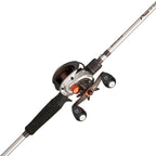 Abu Garcia Low Profile Baitcast Rod And Reel Combo, 7 ft 4 in, 5.4:1 - Revo 5 X